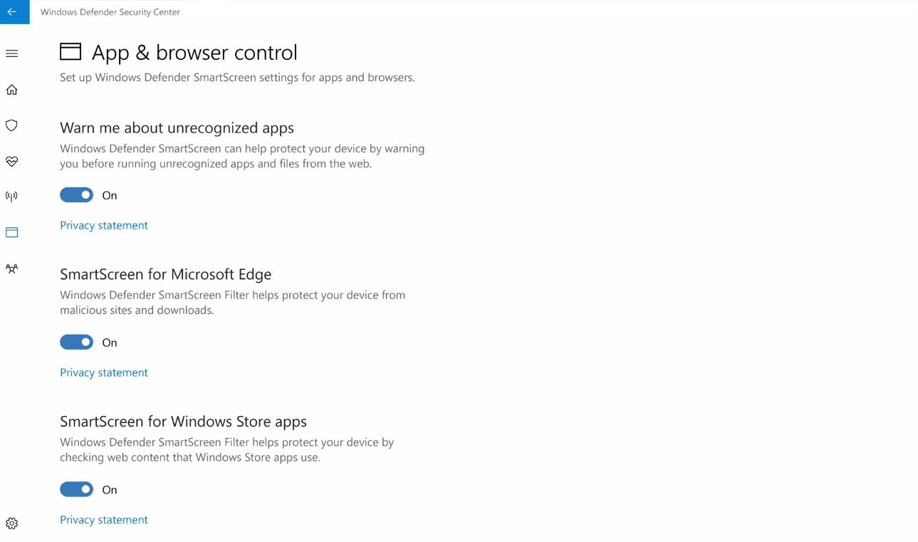 App & browser control